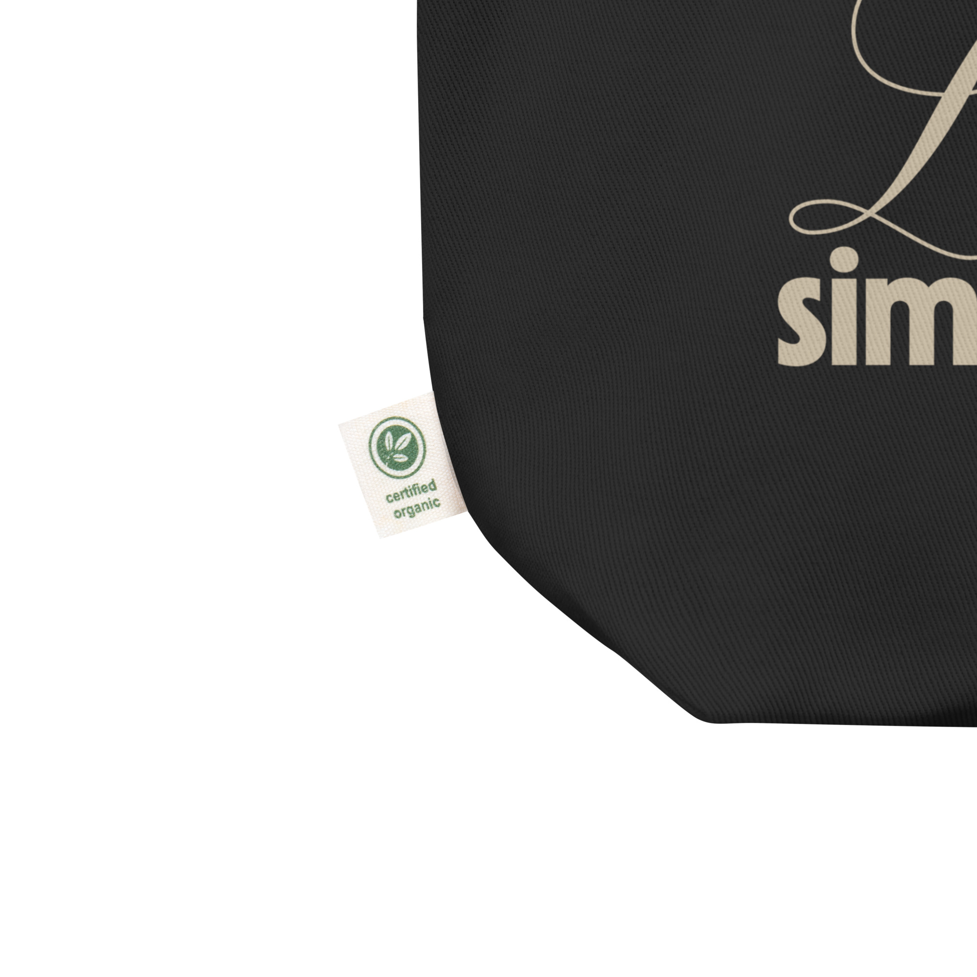 Eco Tote Bag - La Vie simple et belle